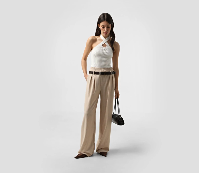 Ремінь жіночий з пряжкою темно-коричневий знижки