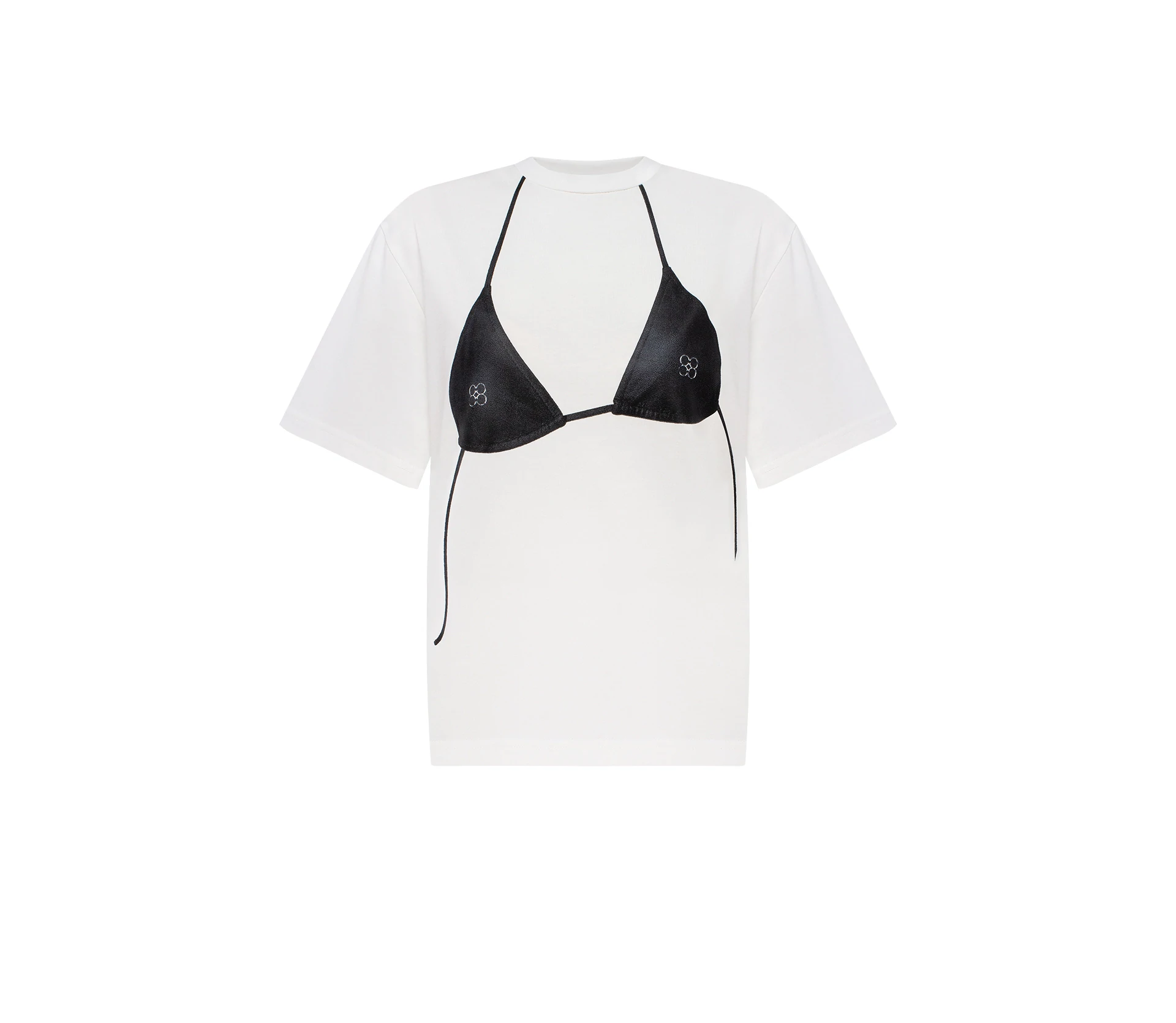 Футболка «Swimsuit» молочний знижки