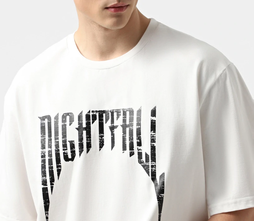 Футболка чоловіча «NIGHTFALL» молочний знижки