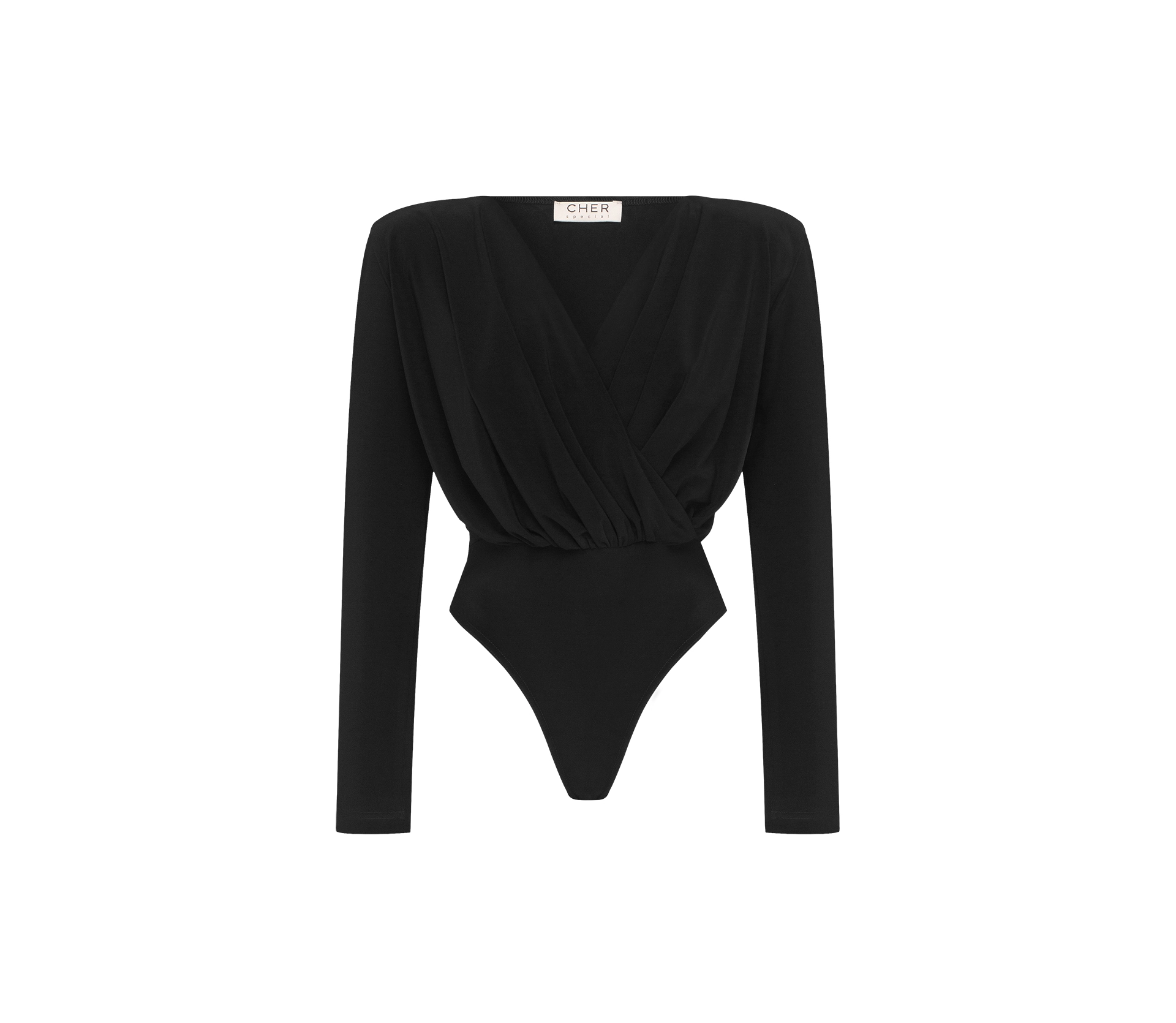 Боді зі шлейфом чорний - фото №12 Боді зі шлейфом чорний фото