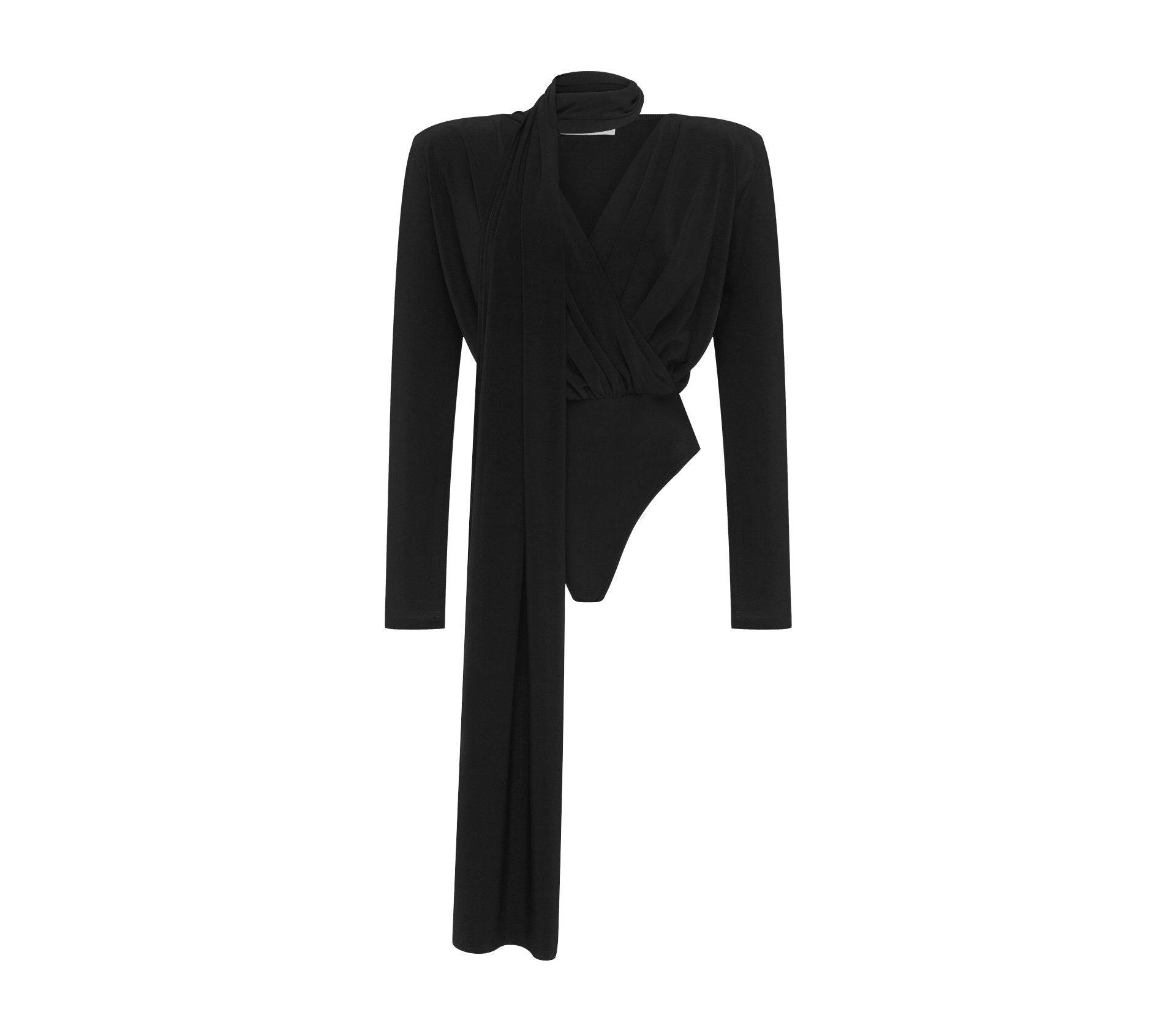 Боді зі шлейфом чорний - фото №13 Боді зі шлейфом чорний замовити