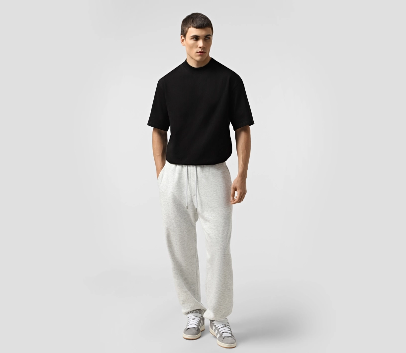 Штани чоловічі спортивні сірий меланж cher17