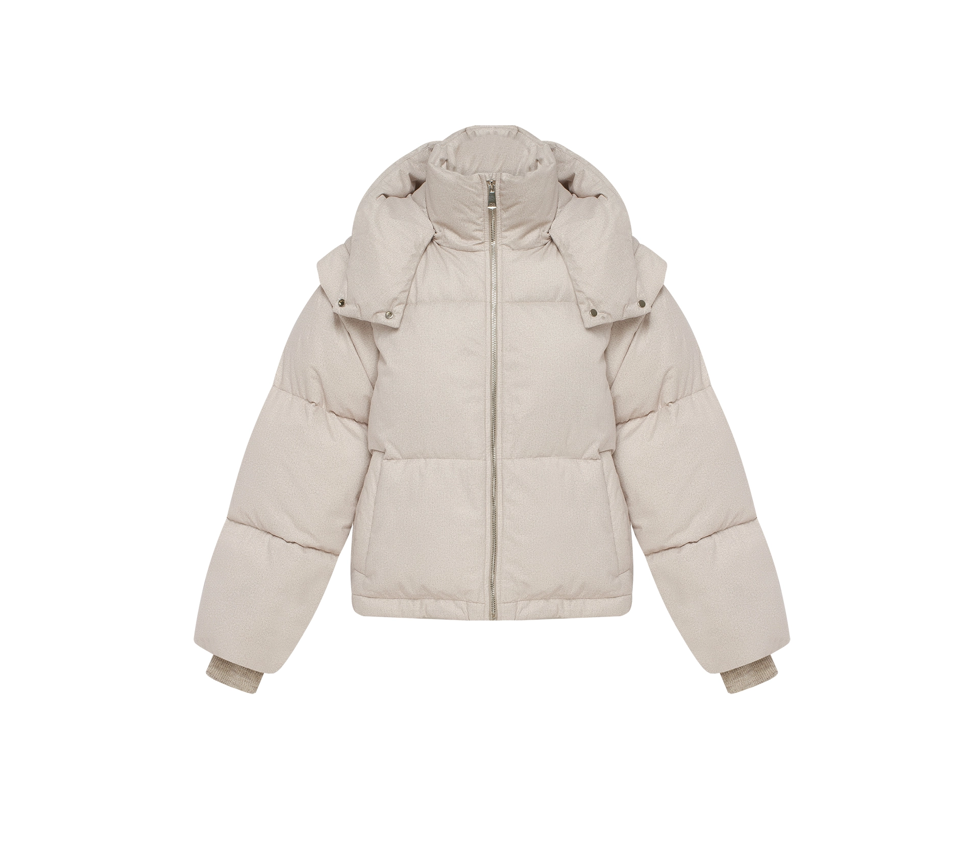 Куртка-трансформер з капюшоном бежевий замовити