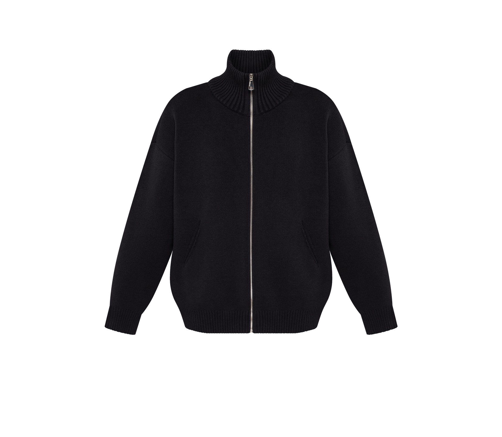 Светр чоловічий на блискавці синій - фото №1 Светр чоловічий на блискавці синій замовити