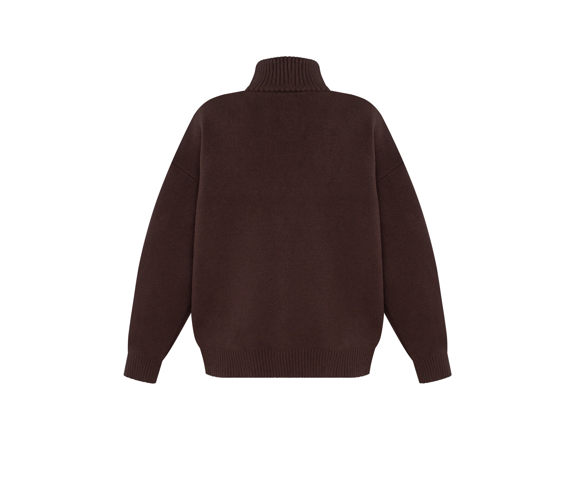 Светр чоловічий на блискавці коричневий - фото №7 Светр чоловічий на блискавці коричневий в Україні