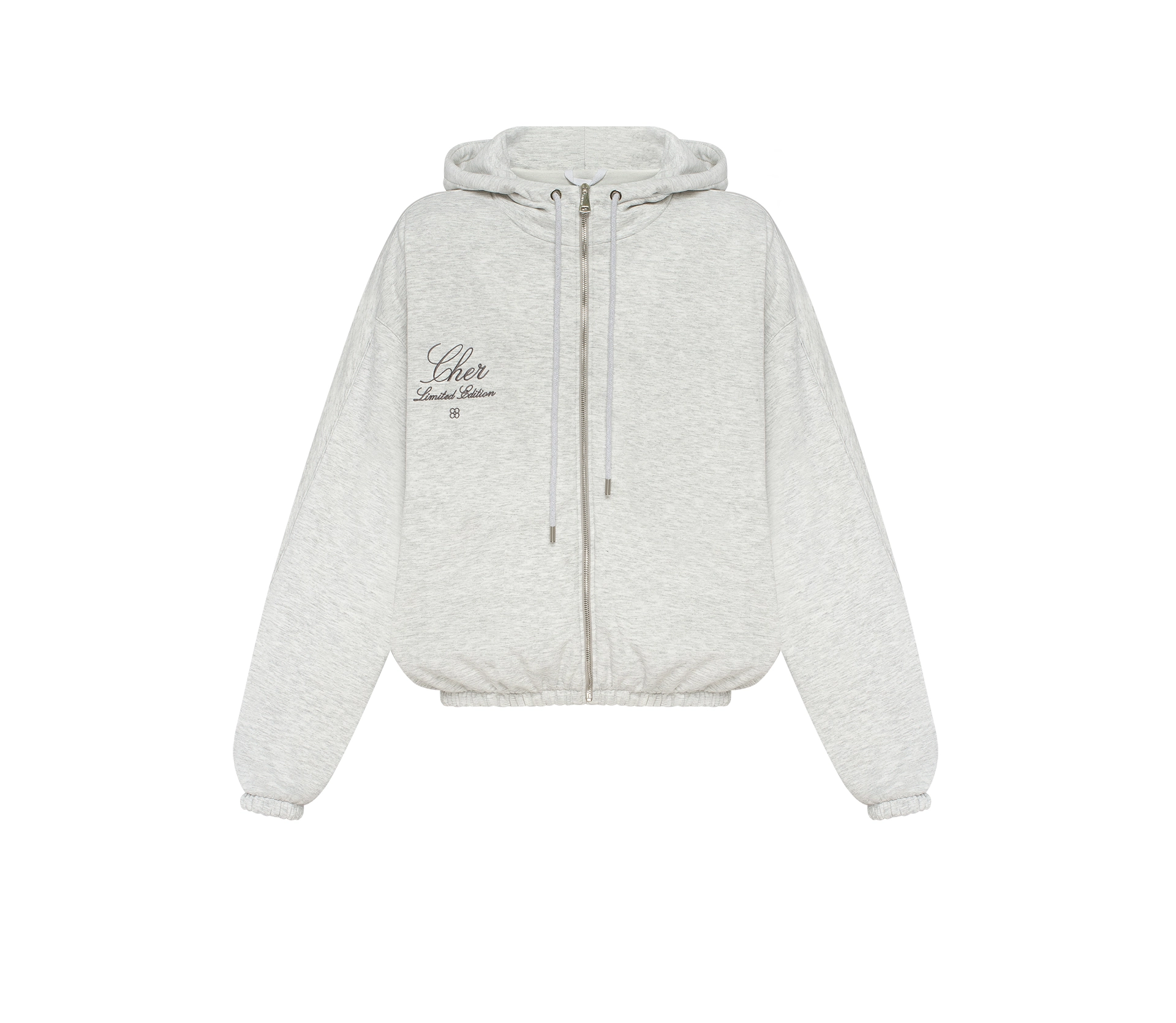 Худі чоловічий на блискавці сірий меланж - фото №1 Худі чоловічий на блискавці сірий меланж знижки