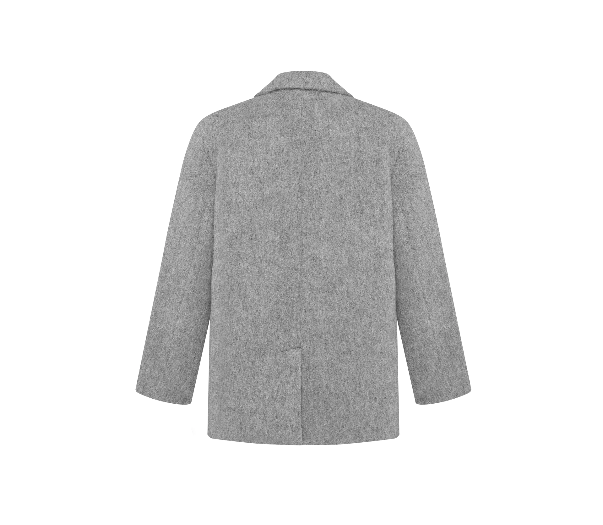 Пальто-жакет вкорочене сірий ціна