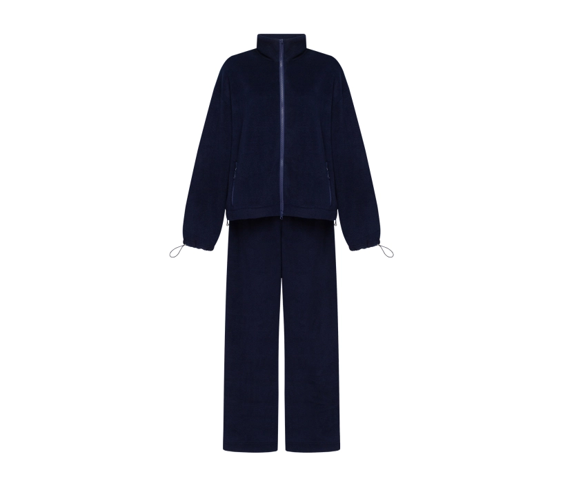 Костюм спортивний флісовий темно-синій cher17