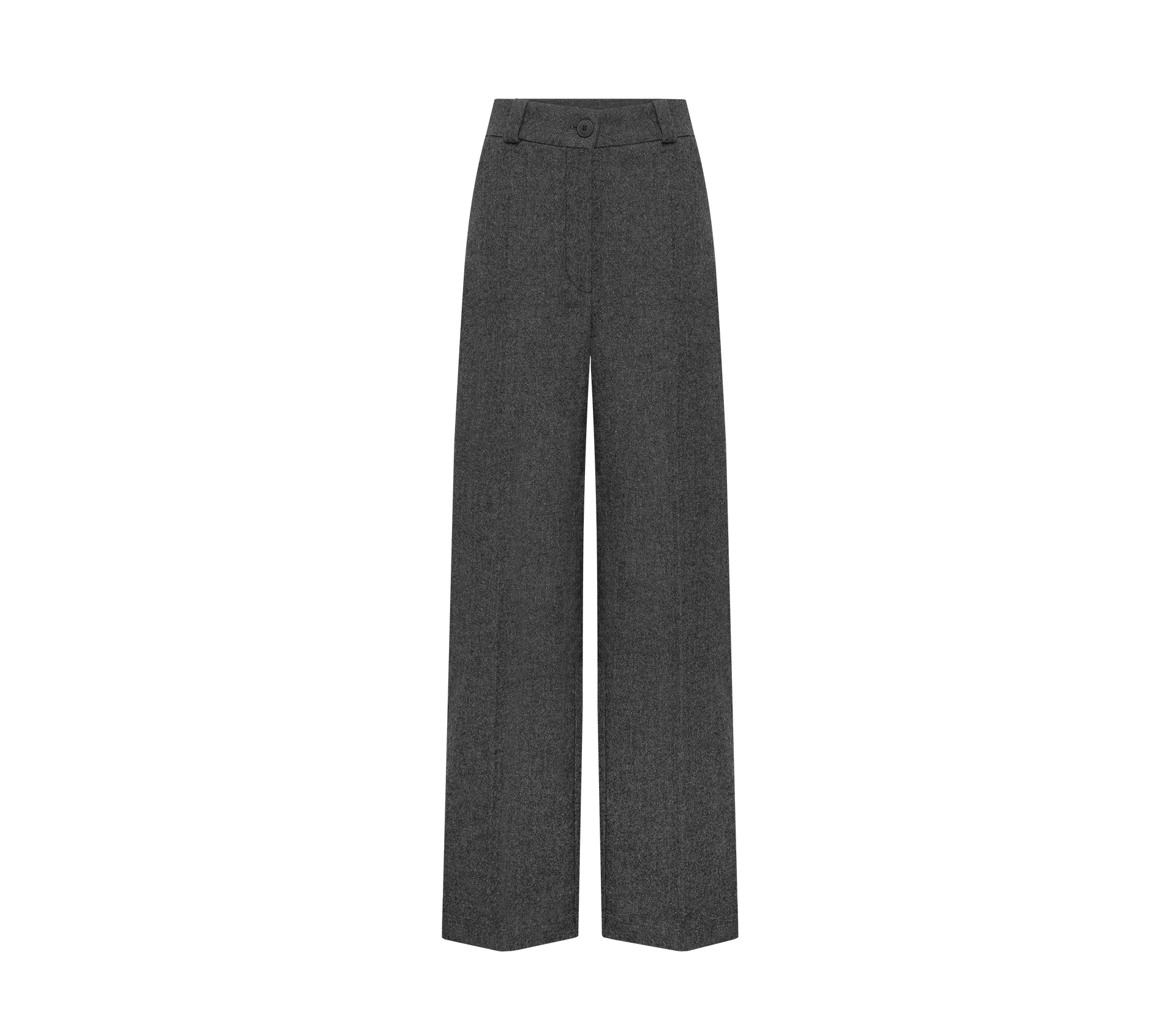 Штани класичні прямі сірий - фото №1 Штани класичні прямі сірий ціна