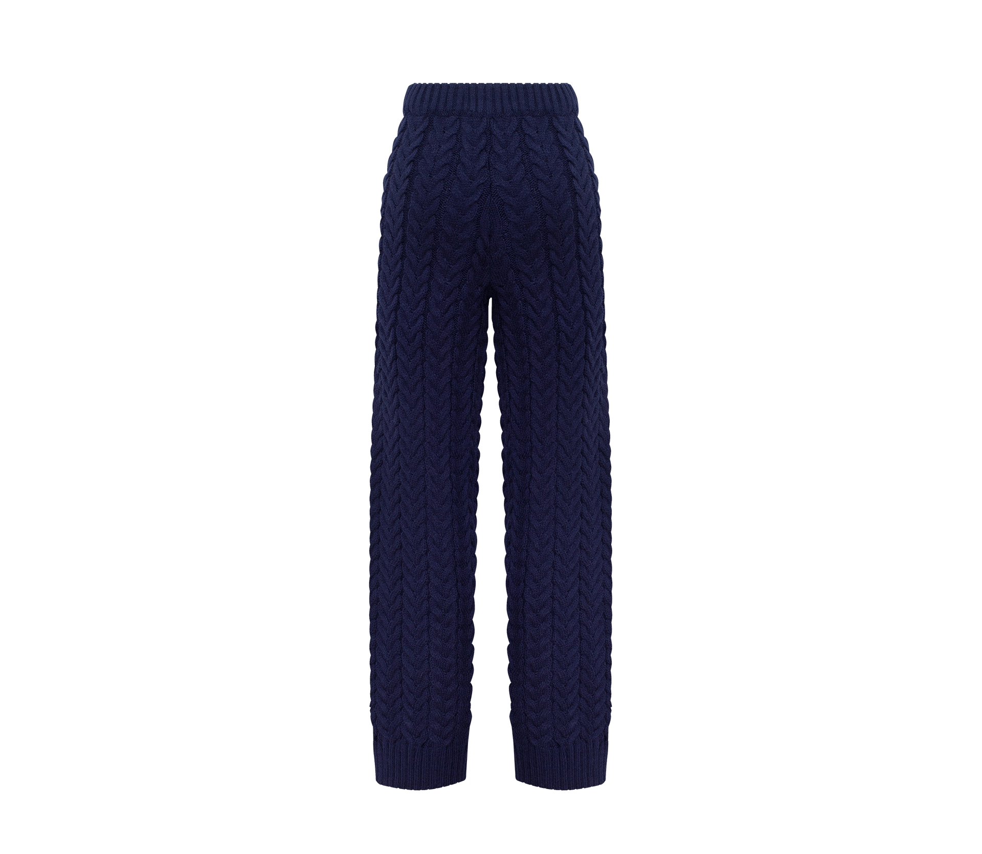 Штани в'язані коси темно-синій - фото №2 Штани в'язані коси темно-синій в Україні