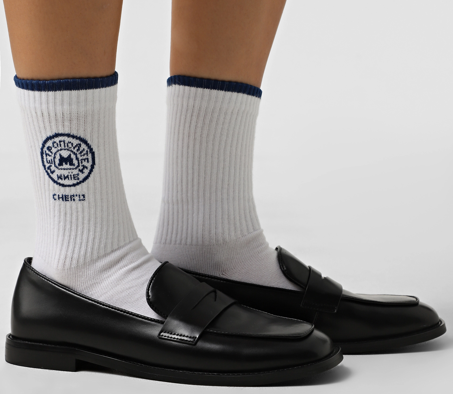 Шкарпетки «Метрополітен» білий фото