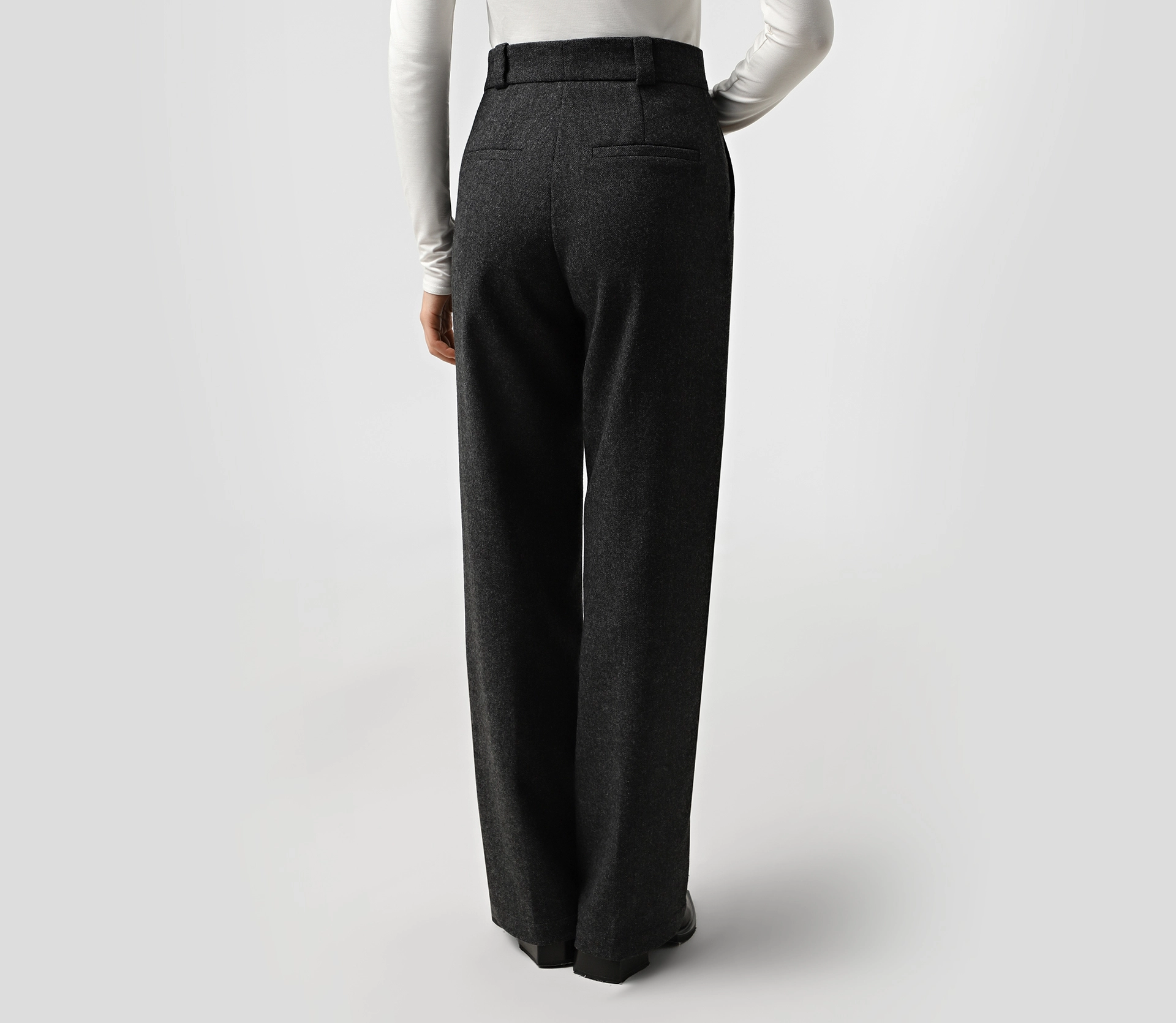 Штани класичні прямі сірий знижки