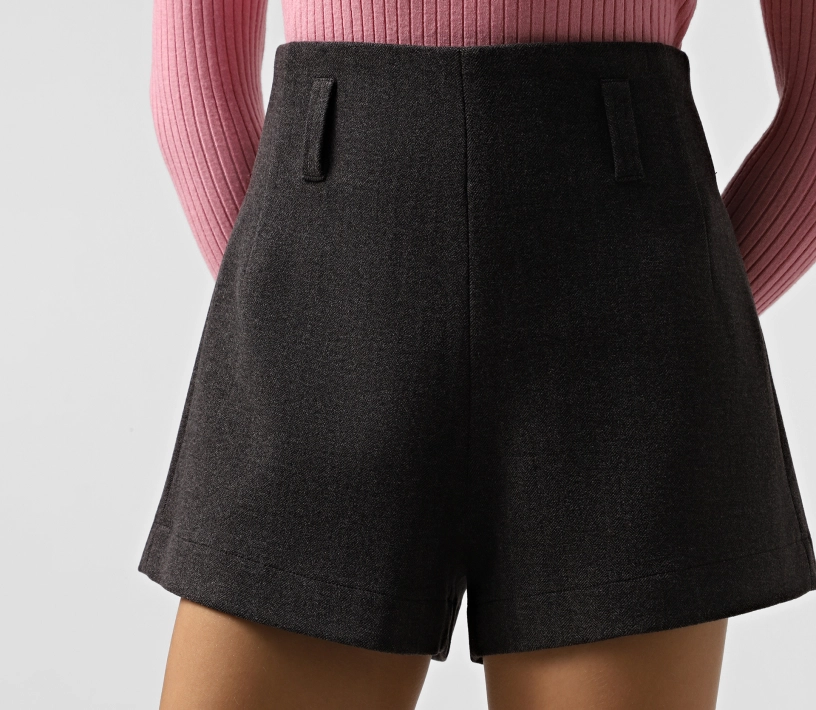 Шорти міні графіт фото