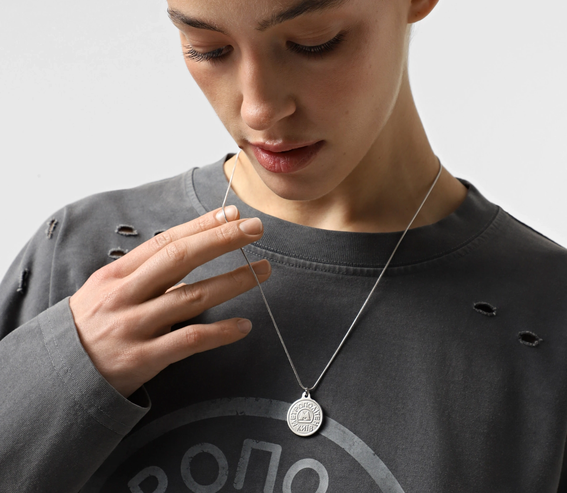 Прикраса Жетон металік замовити