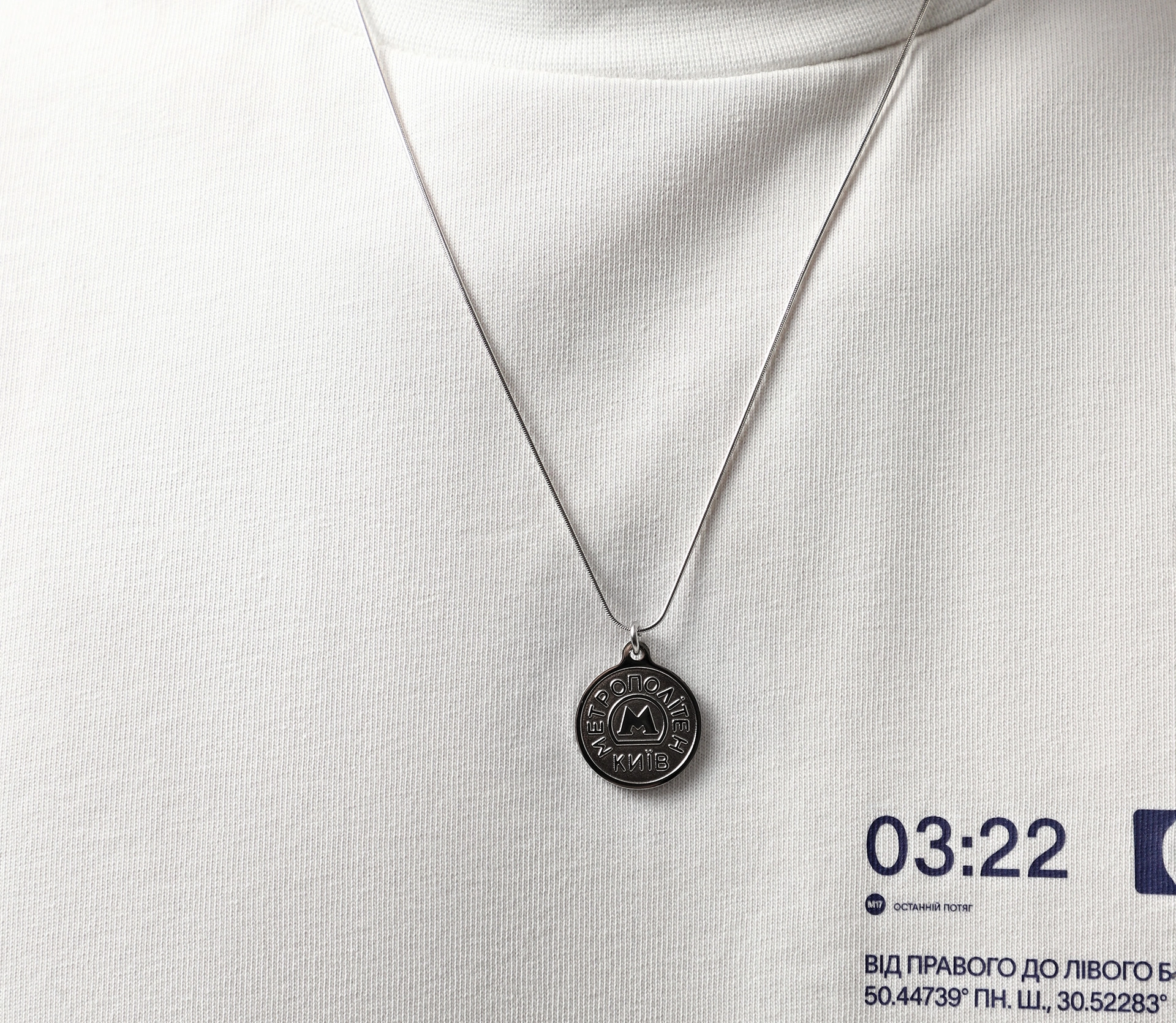 Прикраса Жетон металік фото