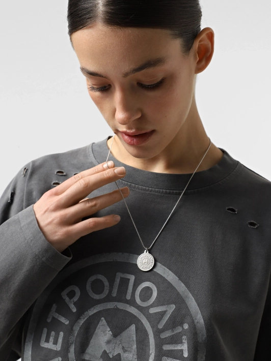 Прикраса Жетон металік фото