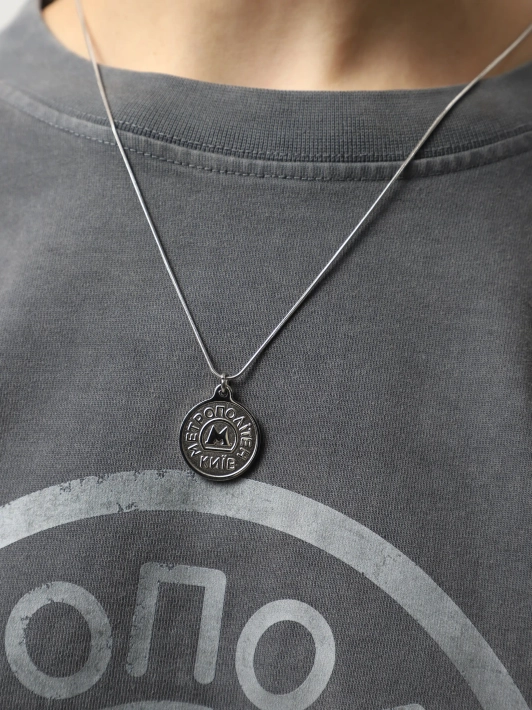 Прикраса Жетон металік фото