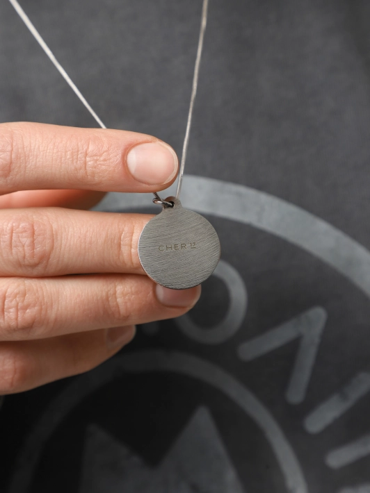 Прикраса Жетон металік фото