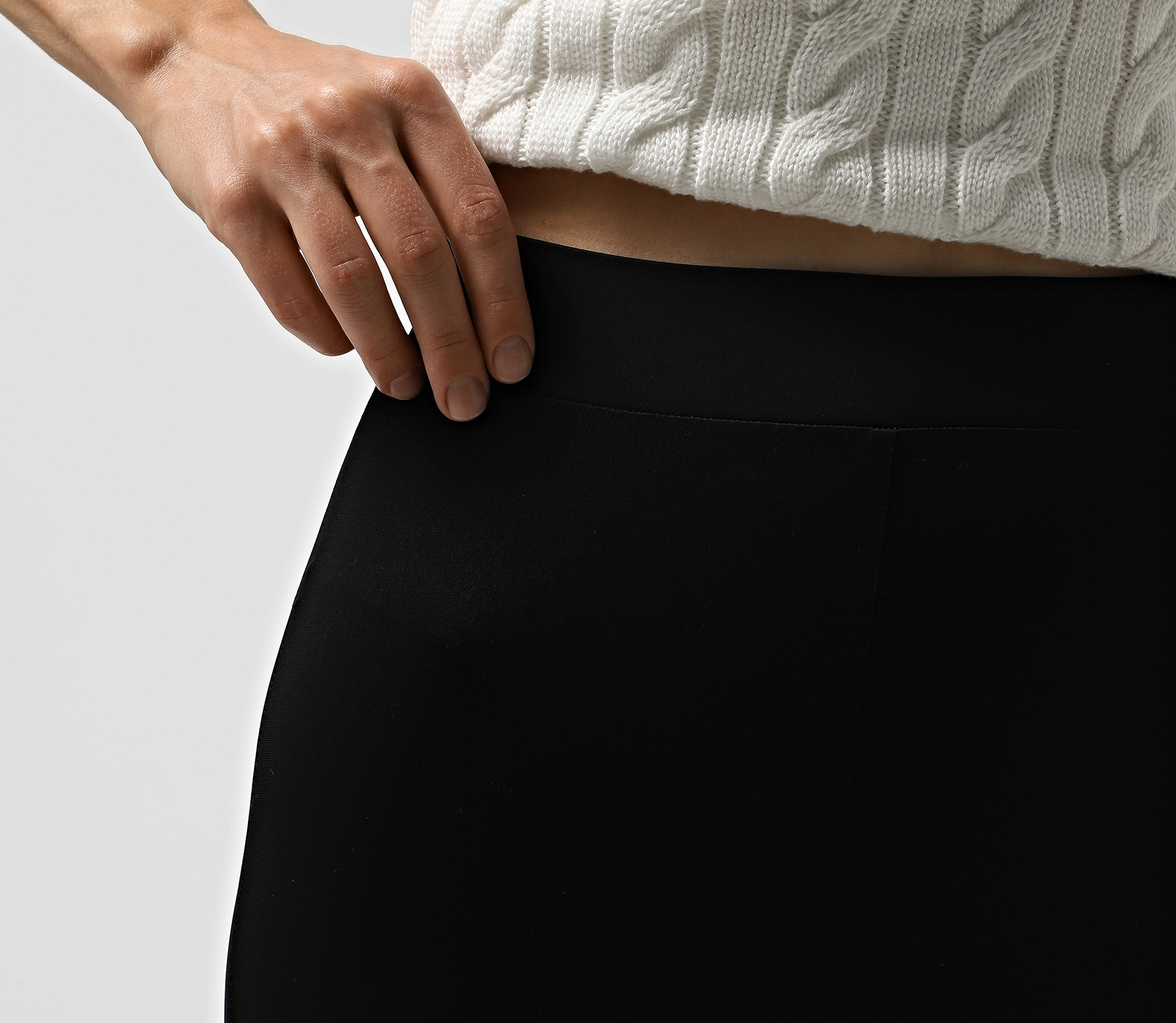 Легінси зі штрипками чорний в інтернет-магазині