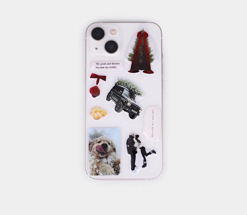 Стікерпак «Winter Edition» синій купити