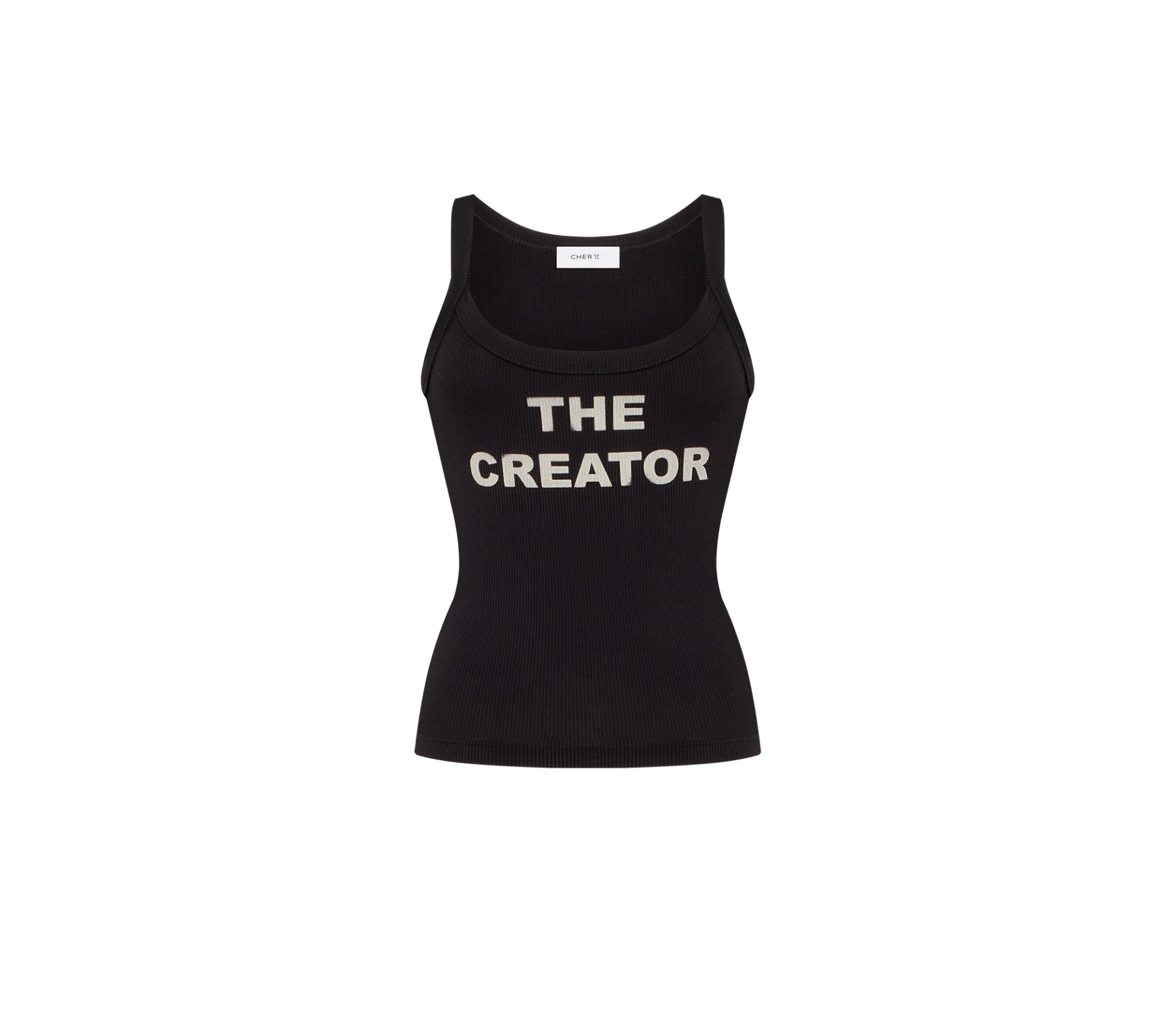 Топ в рубчик «The Creator» чорний в Україні