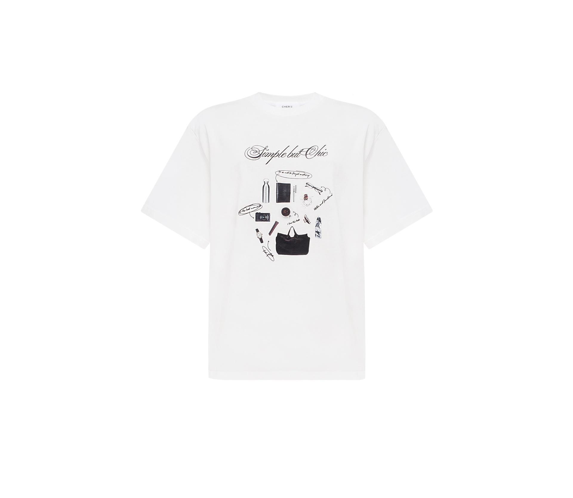 Футболка «Simple and Chic» молочний замовити