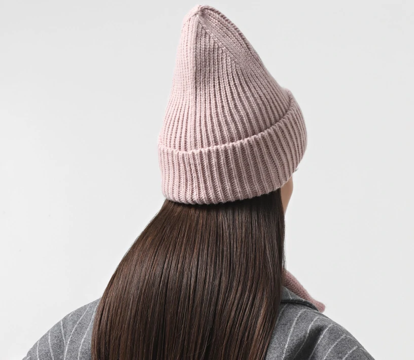 Шапка базова рожевий замовити