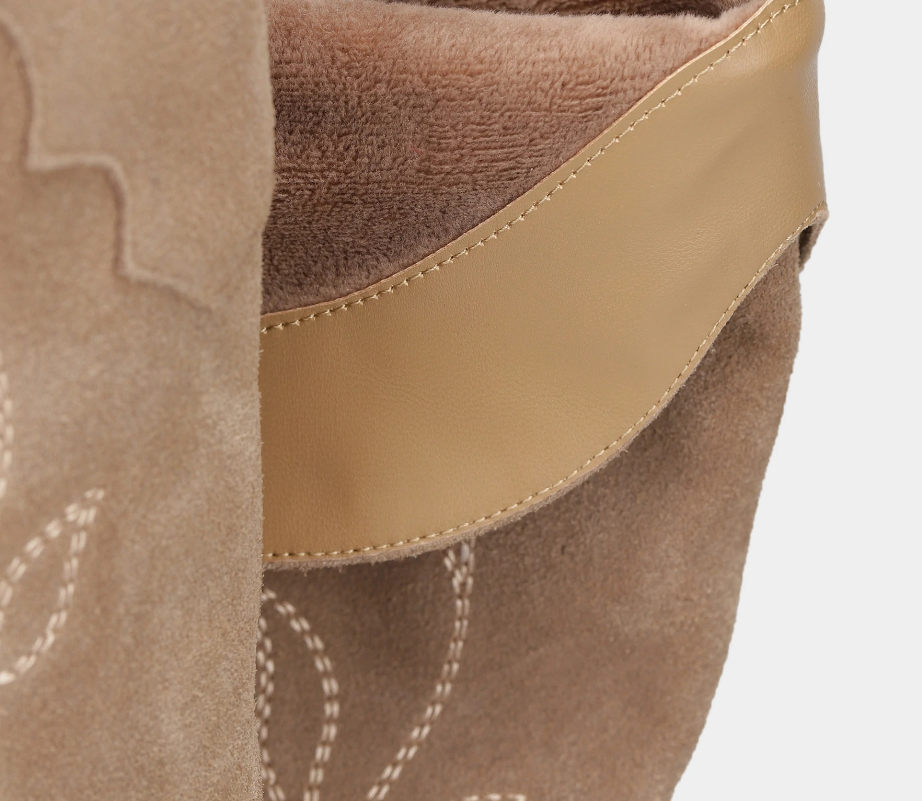 Чоботи-ковбойки CHER’17 x INTERTOP бежевий в Україні