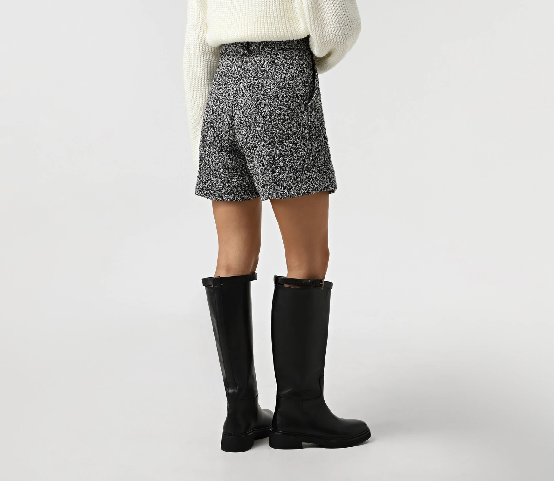 Шорти твідові сірий в Україні