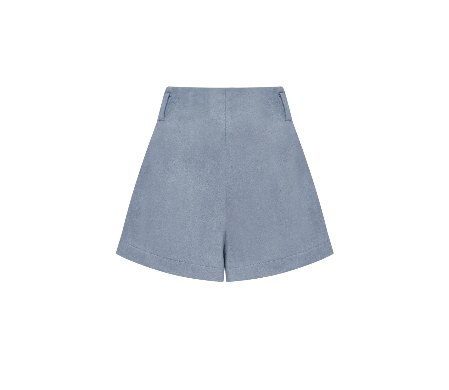 Шорти із замші сіро-блакитний недорого