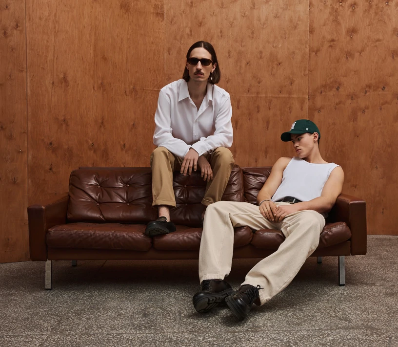 Джинси чоловічі Organic бежевий cher17