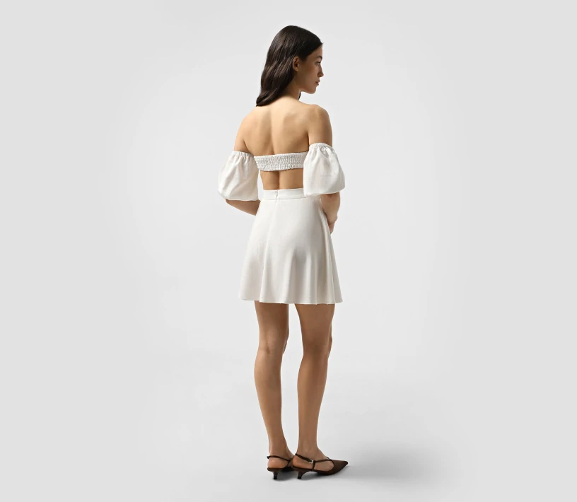 Сукня з оголеною спиною молочний ціна