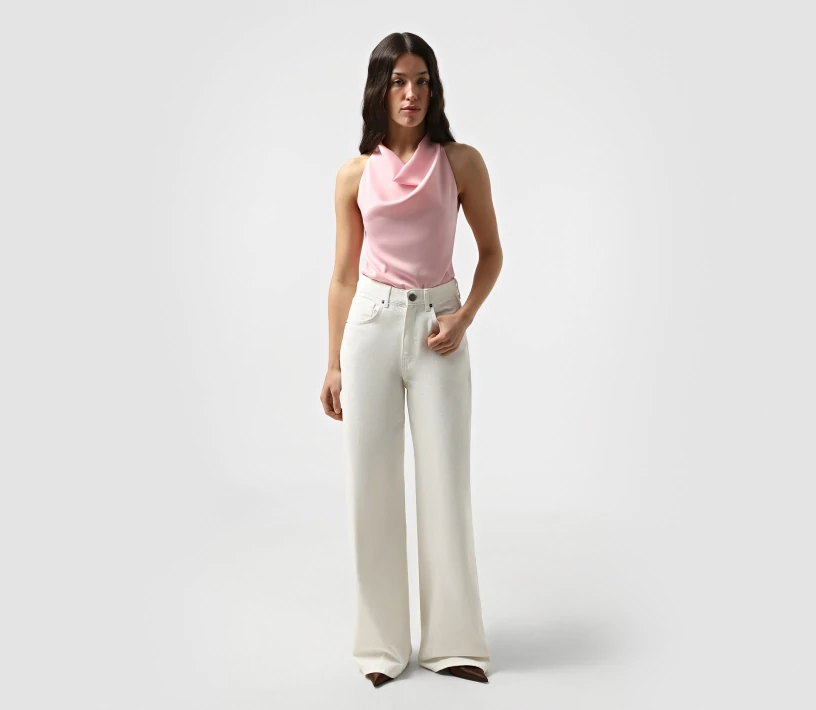 Топ з оголеною спинкою рожевий купити