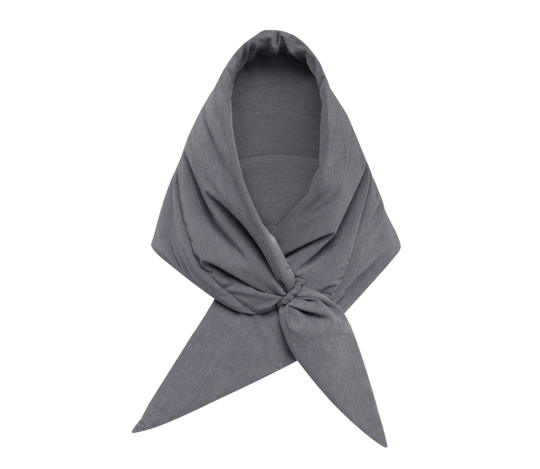 Косинка під пуховик сірий купити