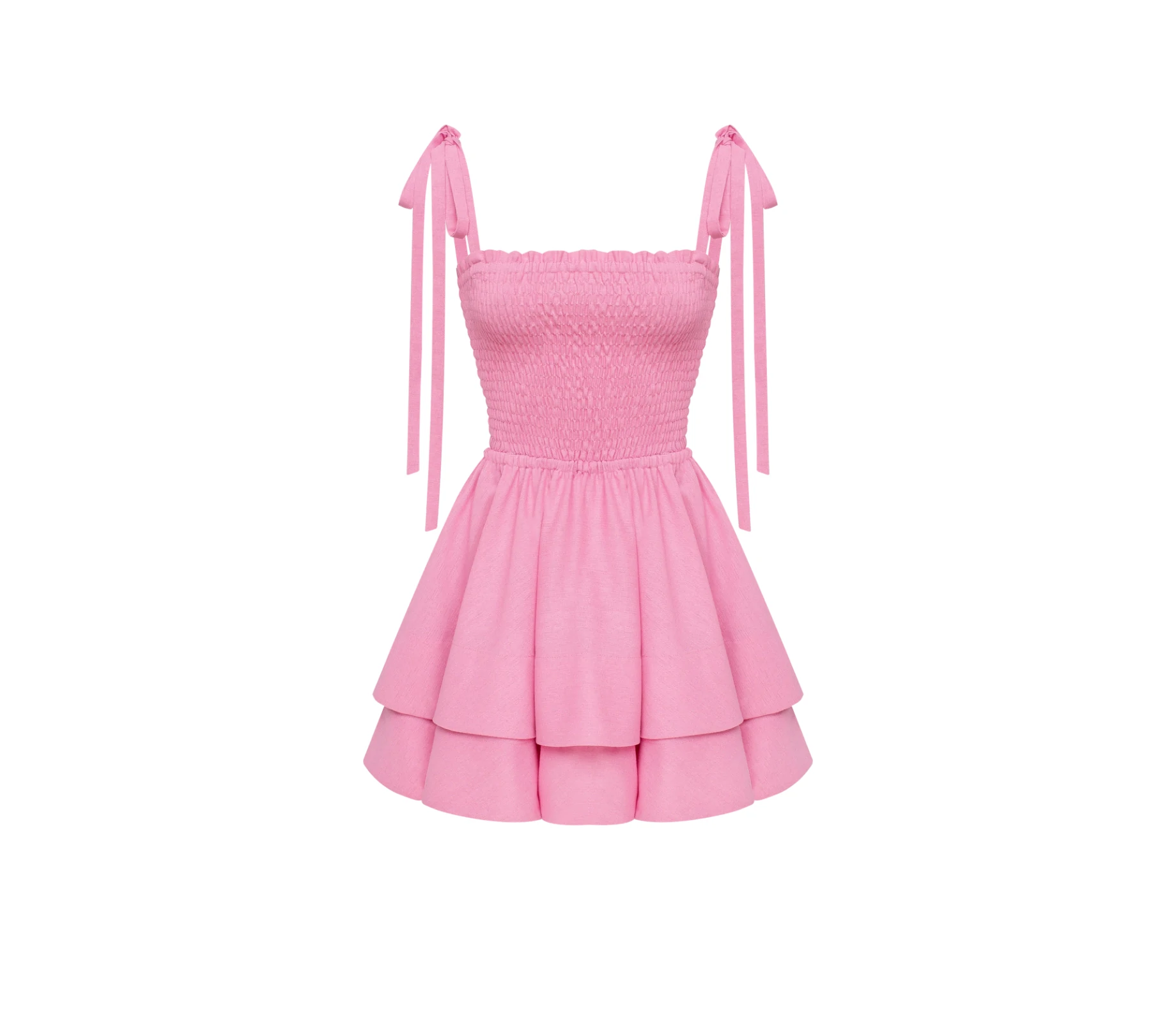Сукня з подвійним низом рожевий в Україні