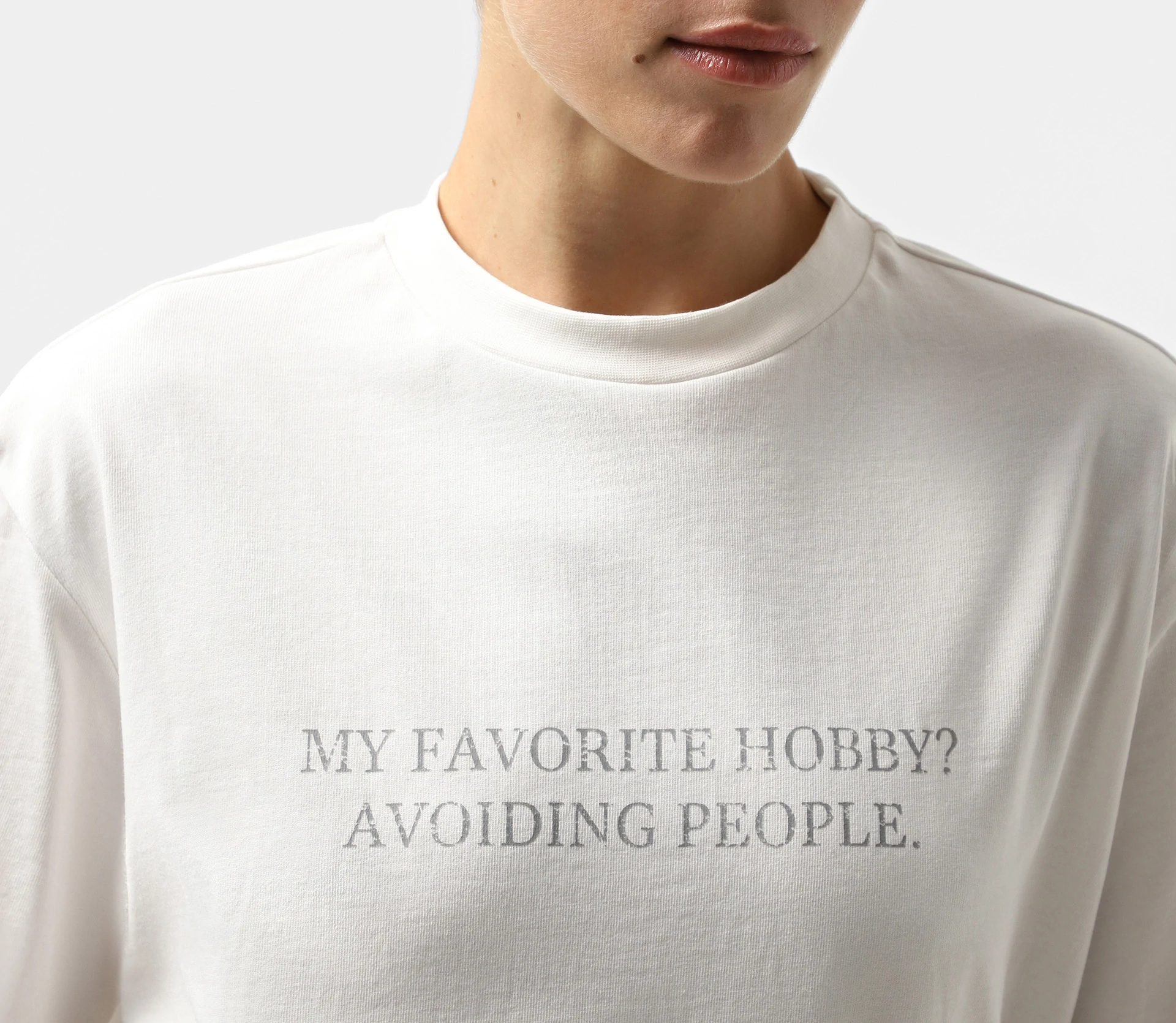 Футболка «My favourite hobby?» молочний ціна
